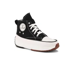 El Paso Men Mid Top Lightweight Comfort Insole Contrast Sole Sneakers