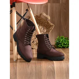 El Paso Women Faux Leather Regular Boots