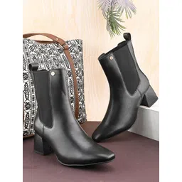 El Paso Women Solid Chelsea Boots