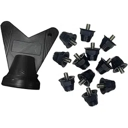 ELBME® 12x Football Boot Spikes Screw in Turf Rugby Studs for Indoor Outdoor Sports 10mm 13mm | Outdoor Sports | Track & Field