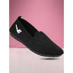 ELECANT Women Mesh Round Toe Mules