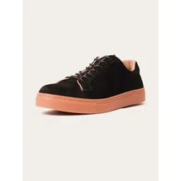 Eletto Brun Men Leather Sneakers