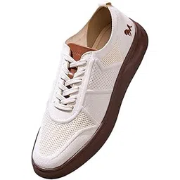 Elevate Low Top Sneakers for Men | Breathable Knit Upper, Flexible Fit | Lightweight Everyday Shoes with Classic Look