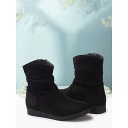 ELLE Women Mid-Top Chelsea Boots