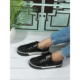 ELLE Women Textured Sneakers