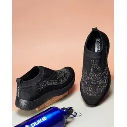 Embellished Slip-On Sports Shoes