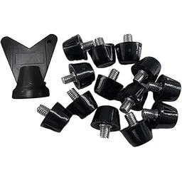 Enakshi (LABEL) Creations 12Pcs Football Shoe Spikes Soccer Shoe Spikes M5 Turf Track Shoe AccessoriesSporting Goods|Outdoor Sports|Track & Field