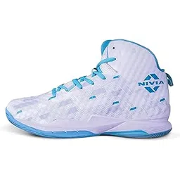 Engraver 2.0 Basketball Court Shoes for Men,Durable Rubber Sole, Indoor & Outdoor Court Shoes, Soft Cushion NR EVA Inner Insole, High-Performance Footwear for Basketball Enthusiast