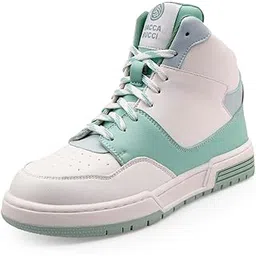 ETHEREA Women’s Pop High-Top Sneakers Style That Pops—Bold Colors, Fierce Comfort, Summer-Ready Looks