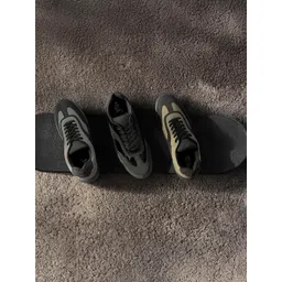 Ethik Men Textured Lightweight Lace-Ups Sneakers