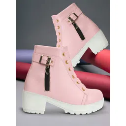 Evoltar Trendy Zip Closure Boots for Girls – Party & Street Style Boots For Women