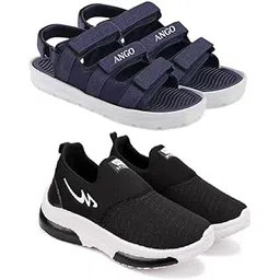 Exclusive Range of Comfortable Multi-Use Sports Running Shoes for Men (Pack of 2)