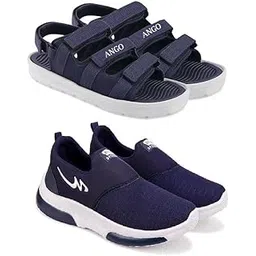 Exclusive Range of Stylish Everyday Sports Running Shoes for Men (Pack of 2) Multi