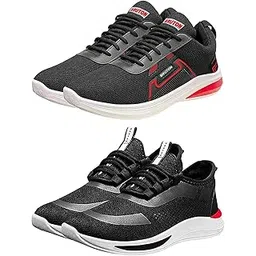 Exclusive Shoes, Gym Shoes, Sports Shoes, Trendy Shoes, Running Shoes for Men (Pack of 2)