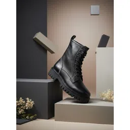 EZOK Casual Comfortable Leather Boots