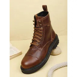 EZOK Men Lace Up Boots