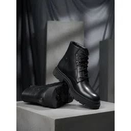EZOK Men Leather Boots