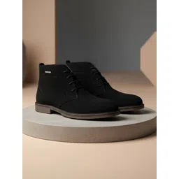 EZOK Men Round Toe Regular Boots