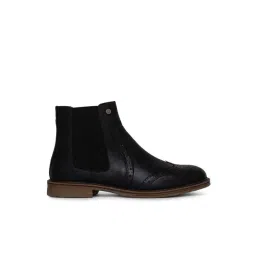 Ezok Men's Black Chelsea Boots
