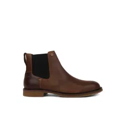 EZOK Men's Brown Chelsea Boots