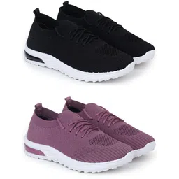 Fabbmate 2 Pair Sports Shoes Casuals For Women