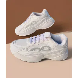 Fabbmate Casual Sports shoes White Sneakers for Women Girls White Shoes Sneakers For Women