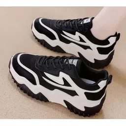 Fabbmate Casual Sports shoes White Sneakers for Women Girls White Shoes Sneakers For Women