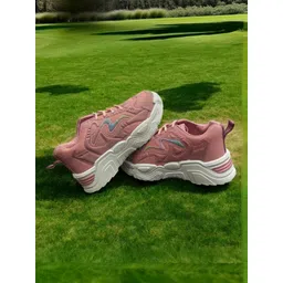 Fabbmate Light Weight Thick Heel Sneakers for Women Sports Shoes Sneakers For Women