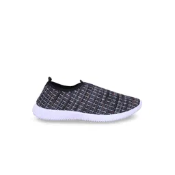 FABBMATE Women Woven Design Slip-On Sneakers