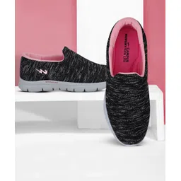 FABIA Women's Casual Shoes | Memory Tech Insole with Springy Fit Tech | Slip On Walking Shoes For Women