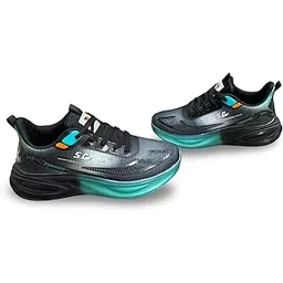 Fashion Athletic Running Shoes, Air Cushion Sole, Lace-Up Sneakers, Sport Training for Womens