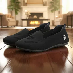 Fashionable Memory Foam Casuals, Stylish, Walking, and Sports Slip On Sneakers For Women
