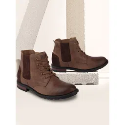 Fausto Lace-Up Chelsea Boots