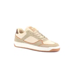 FAUSTO Men Colorblocked Lace Up Sneakers