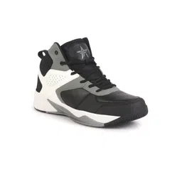 FAUSTO Men Colourblocked PU Sneakers