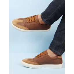 FAUSTO Men Lightweight Lace-Up Sneakers