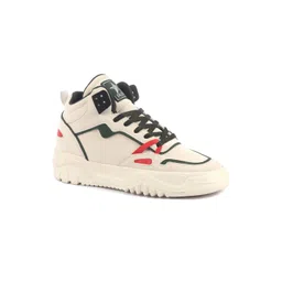 FAUSTO Men PU Colourblocked Sneakers