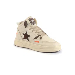 FAUSTO Men PU High-Top Sneakers