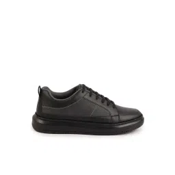 Fausto Men's Black Casual Sneakers