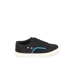 Fausto Men's Black Casual Sneakers