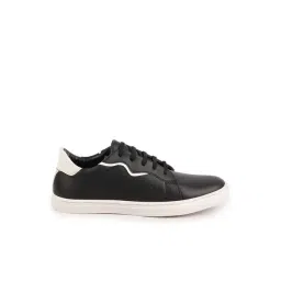Fausto Men's Black Casual Sneakers