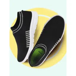 Fausto Men's Black Walking Shoes