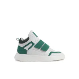 Fausto Men's Green Ankle High Sneakers