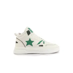 FAUSTO Men's Green Casual Sneakers