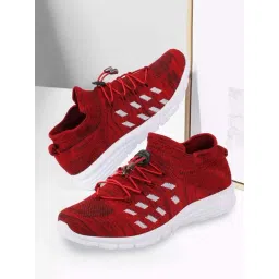 Fausto Men's Red Running Shoes