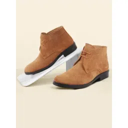 Fausto Men's Tan Chukka Boots