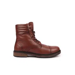 Fausto Men's Tan Derby Boots