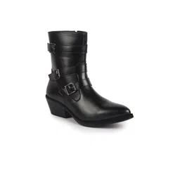 FAUSTO Women Casual Platform-Heeled Winter Boots