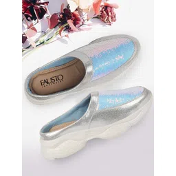 FAUSTO Women Embellished Mule Sneakers