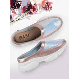 FAUSTO Women Embellished Mule Sneakers